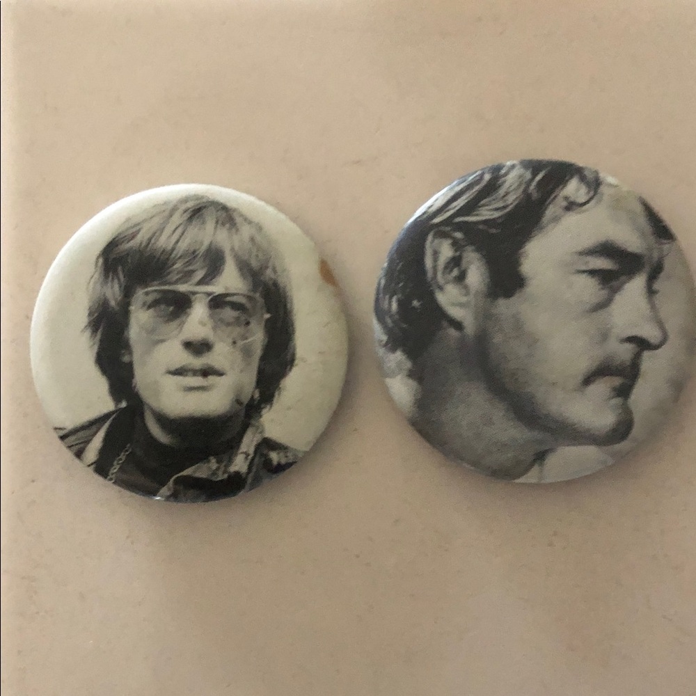 Vtg peter Fonda Easy Rider movie pins